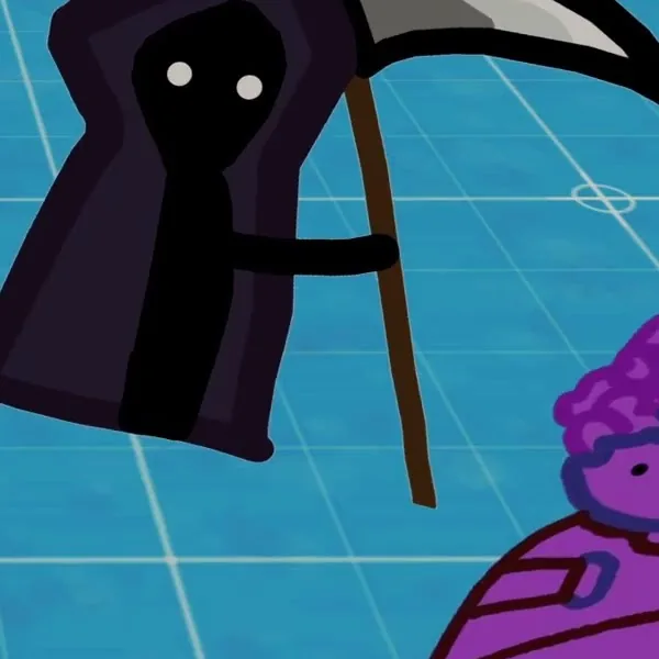 Reaper, a hooded figure with a scythe, from the developer's Day 6 unit reveal