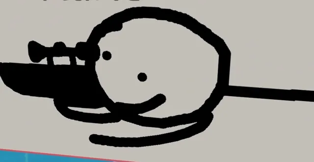 Sniper, a stickman aiming a long rifle, from the developer's Day 4 unit reveal